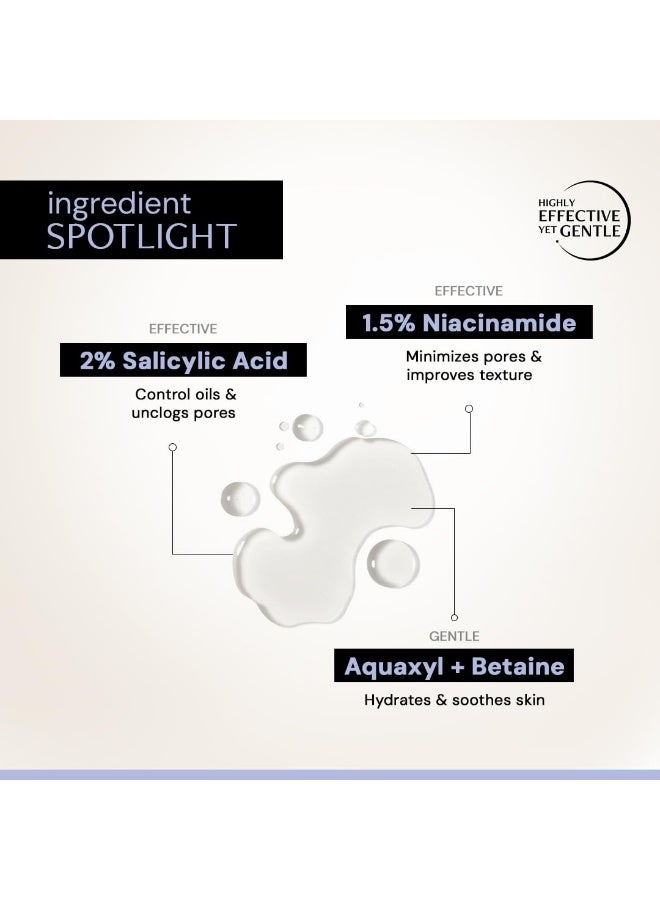 Deconstruct Salicylic Acid Oil Control Face Wash with Niacinamide | Facewash for Men & Women | 100ml - Image 4